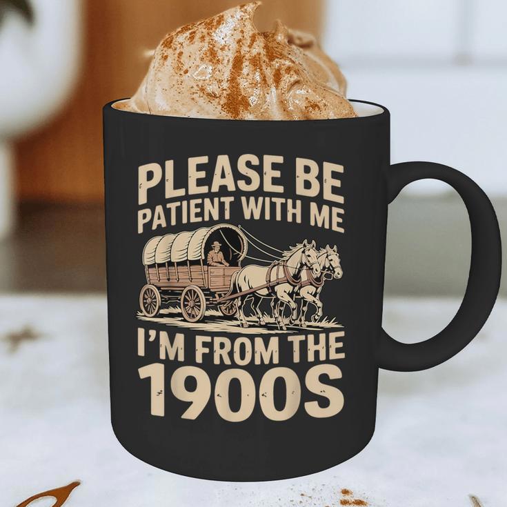 Please Be Patient With My I'm From The 1900s Retired Graphic Print Coffee Mug