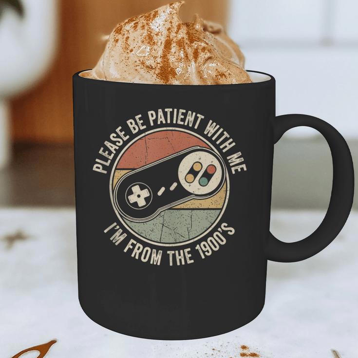 Please Be Patient With Me I'm From The 1900s Retro Gamer Graphic Print Coffee Mug