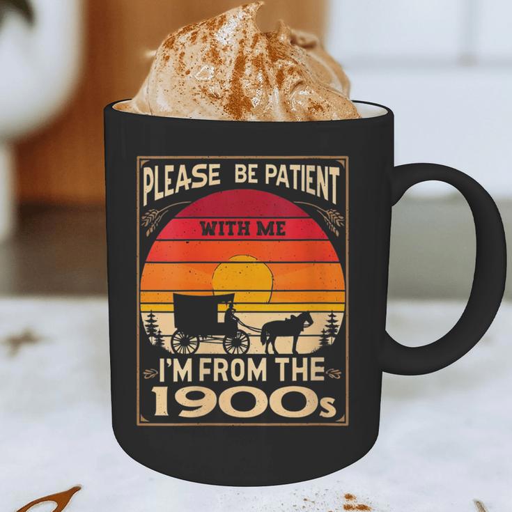 Please Be Patient I'm From The 1900s Sunset Vintage Wagon Graphic Print Coffee Mug Please Be Patient I'm From The 1900s Sunset Vintage Wagon Graphic Print Coffee Mug