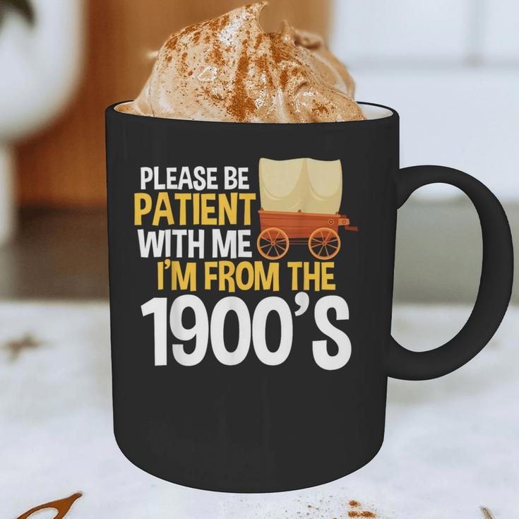Please Be Patient With Me I'm From The 1900s Vintage Oregon Graphic Print Coffee Mug
