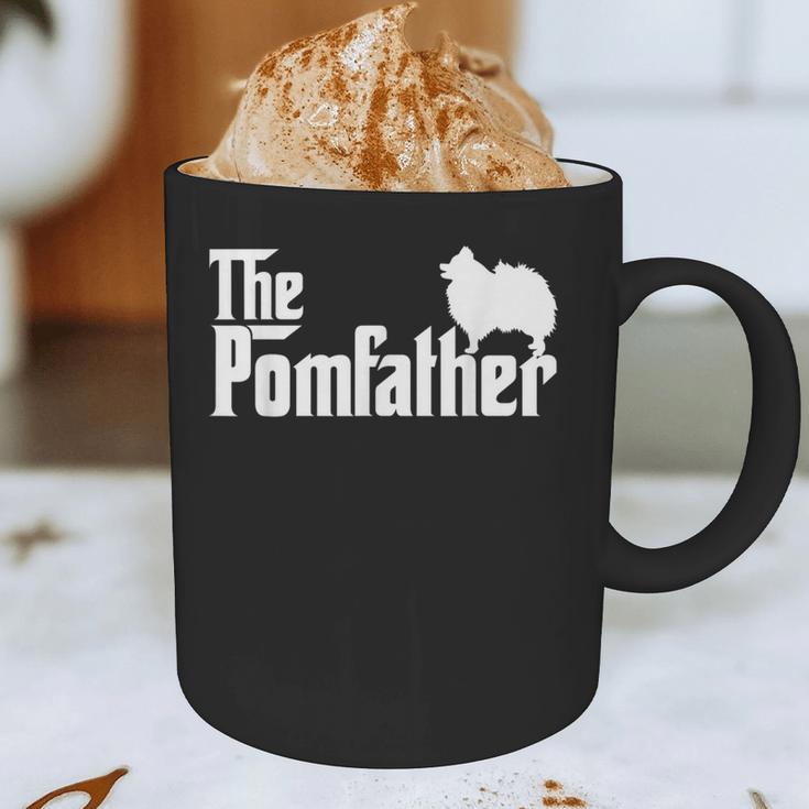 Pomeranian Father Dad The Pom Father Dog Lover Small Graphic Print Coffee Mug