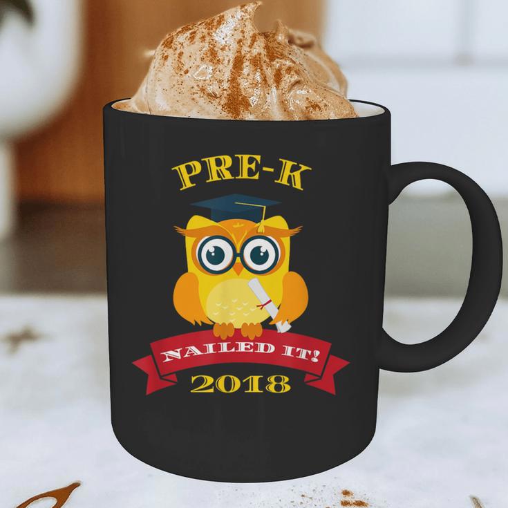 Pre-K Graduation 2018 Cute Owl Graphic Print Coffee Mug