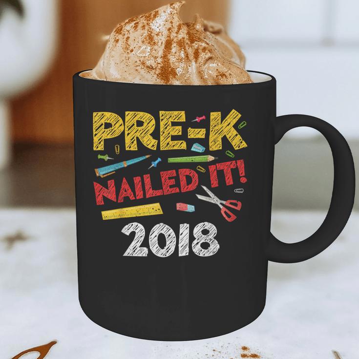 Pre-K Nailed It Class Of 2018 Graduation Graphic Print Coffee Mug