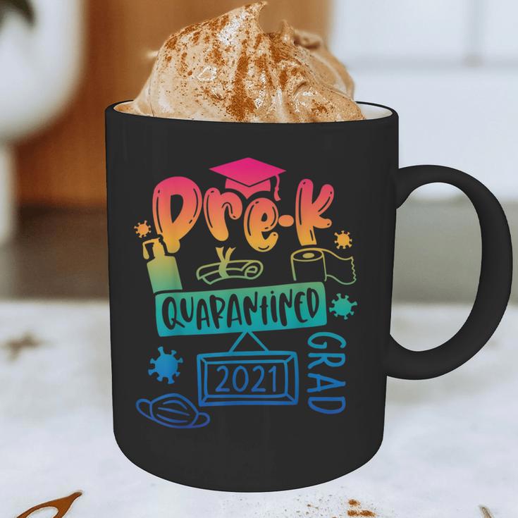 Pre-K Prek3 Prek4 Graduate Quarantine Preschool Graduation Graphic Print Coffee Mug