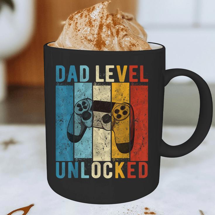 Pregnancy Announcement Dad Level Unlocked New Daddy Father Graphic Print Coffee Mug