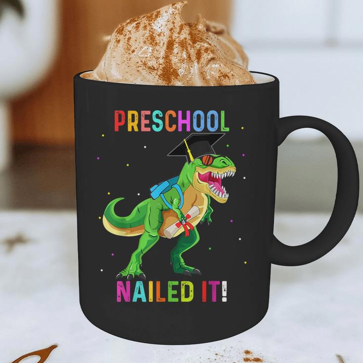 Preschool Graduation Class Of 2022 Graduate Dinosaur Kids Graphic Print Coffee Mug