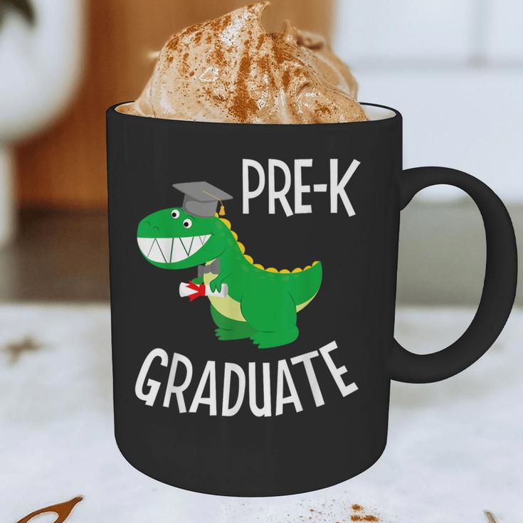 Preschool Graduation Preschooler Dinosaur Pre-K Dino Kids Graphic Print Coffee Mug