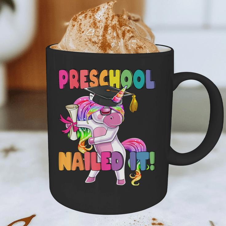 Preschool Nailed It Flossing Unicorn Graduation Shirt Graphic Print Coffee Mug