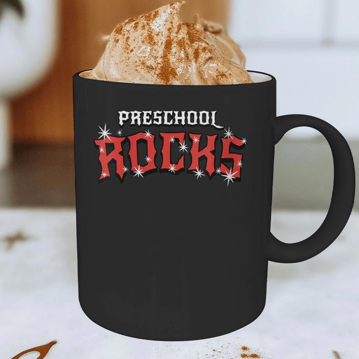 Preschool Rocks Back To School Graduation Teacher Student Graphic Print Coffee Mug