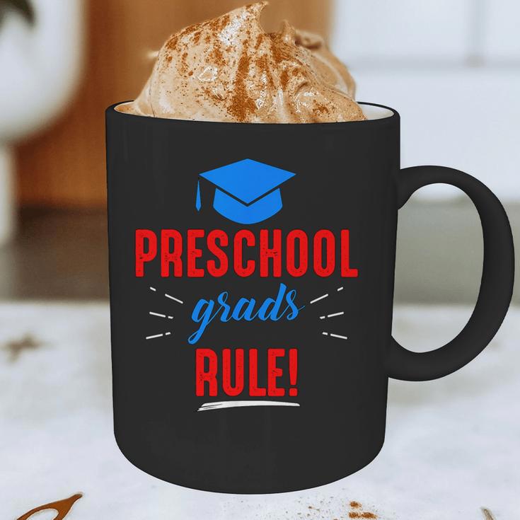 Preschooler Graduation Grad Cap Preschool Grads Rule Graphic Print Coffee Mug