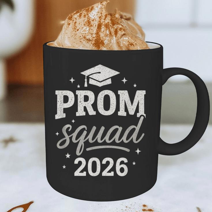 Prom Squad 2026 Graduation Friends Graphic Print Coffee Mug