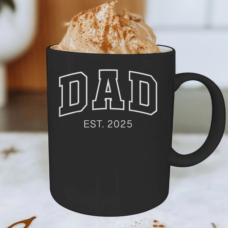 Promoted To Dad Est 2025 Daddy To Be First Time Dad Graphic Print Coffee Mug Promoted To Dad Est 2025 Daddy To Be First Time Dad Graphic Print Coffee Mug