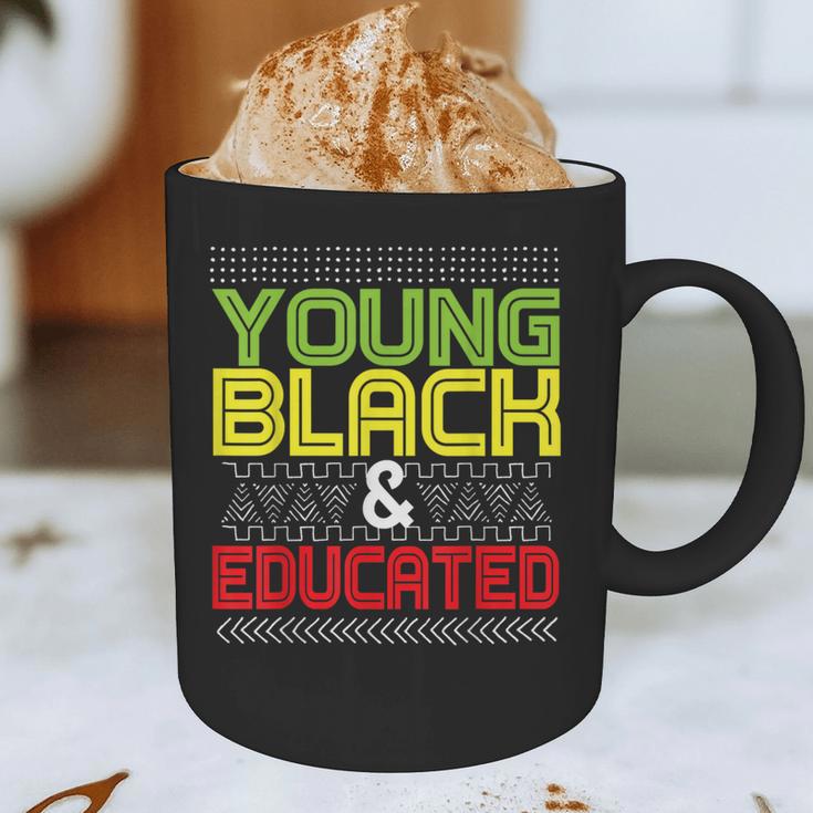 Proud African American Educated Graduation Graphic Print Coffee Mug