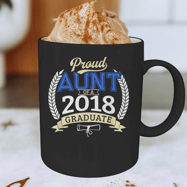 Proud Aunt Of 2018 Graduate Shirt Graduation Grad Graphic Print Coffee Mug