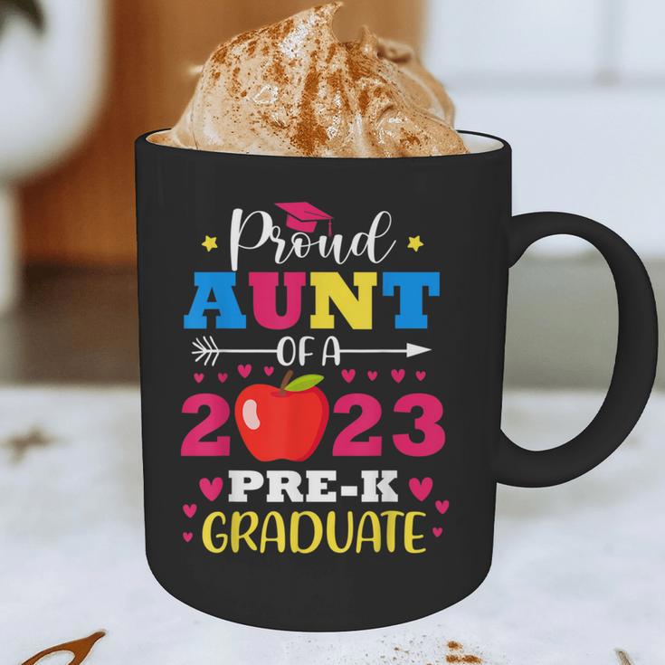 Proud Aunt Of 2023 Pre-K Graduate Senior Graduation Matching Graphic Print Coffee Mug
