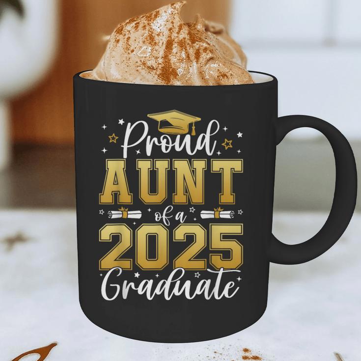 Proud Aunt Of a 2025 Graduate Class Of 2025 Graduation Women Graphic Print Coffee Mug