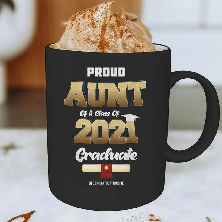 Proud Aunt Of Class Of 2021Shirt Class 2021 Graduation Graphic Print Coffee Mug