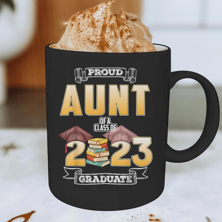 Proud Aunt Of A Class Of 2023 Graduate Graduation Women Graphic Print Coffee Mug