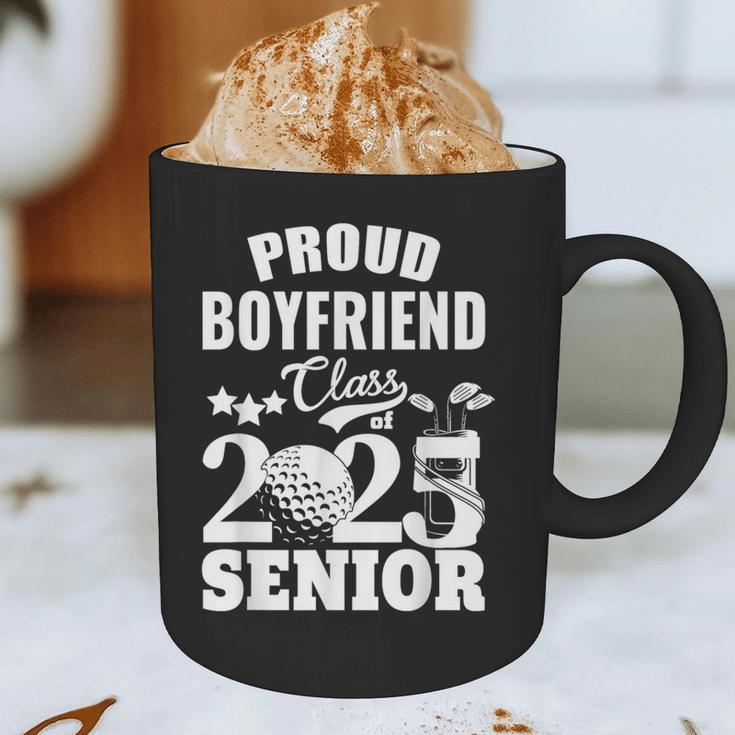 Proud Boyfriend Class Of 2025 Graduation Senior 2025 Golf Graphic Print Coffee Mug