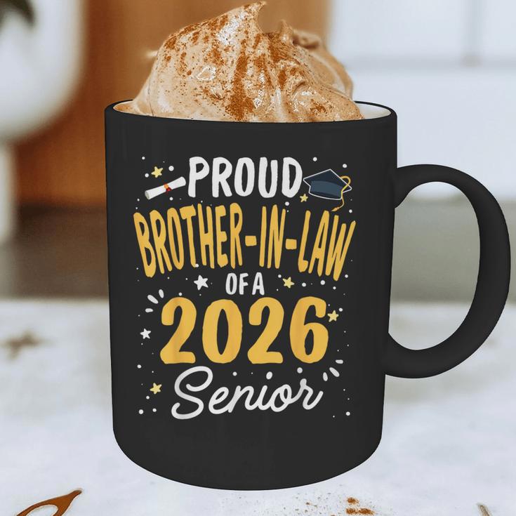 Proud Brother-In-Law Of A Class 2026 Senior Graduation 2026 Graphic Print Coffee Mug