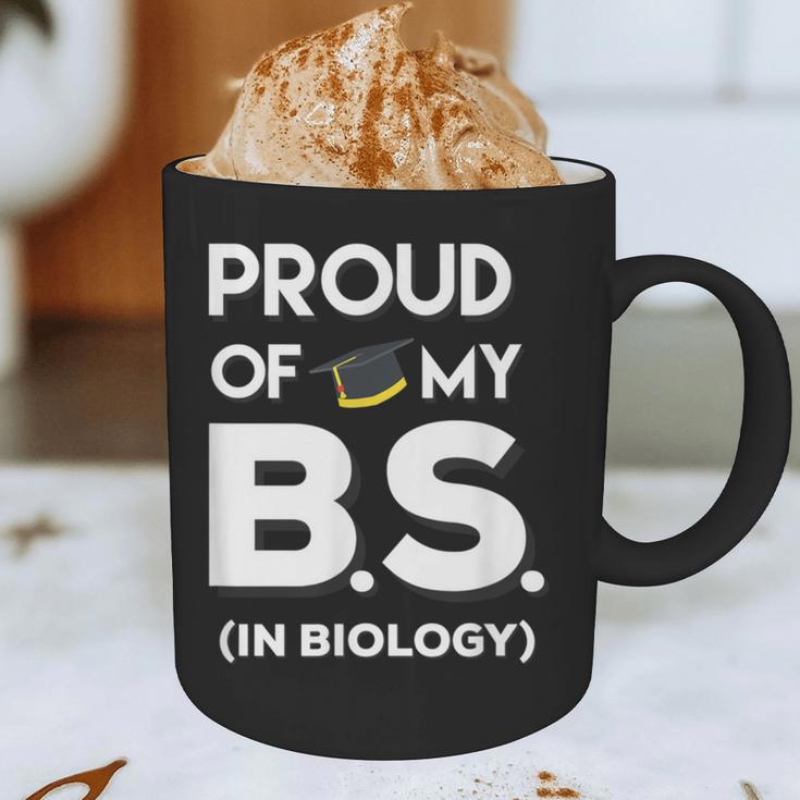 Proud Of My BS In Biology Graduation T-Shirt Graphic Print Coffee Mug