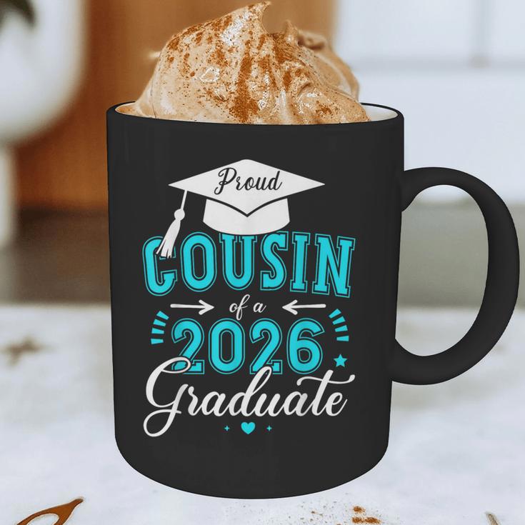 Proud Cousin Of a Class Of 2026 Graduate For Graduation Graphic Print Coffee Mug