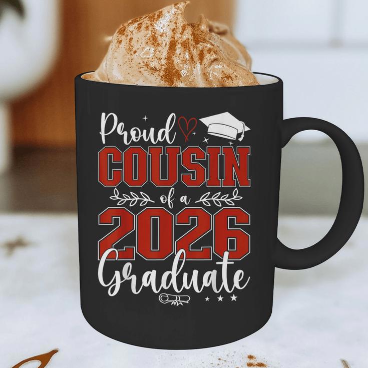 Proud Cousin Of a Class Of 2026 Graduate Senior Graduation Graphic Print Coffee Mug