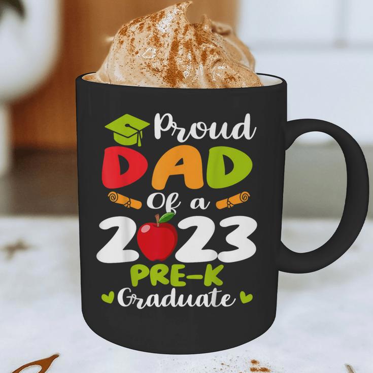 Proud Dad Of 2023 Pre K Graduate Graduation Graphic Print Coffee Mug