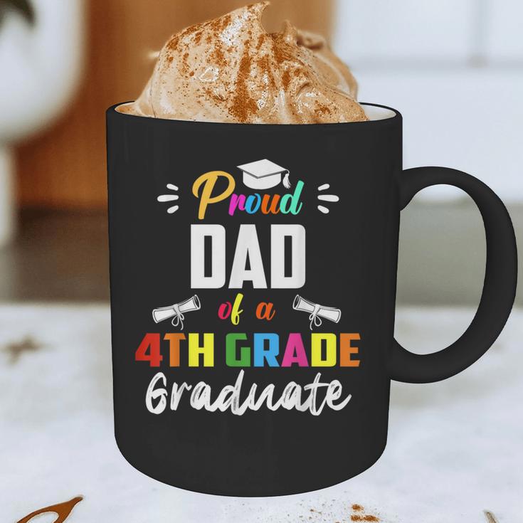 Proud DAD Of A 4th Grade Graduate Graduation 2024 Senior 24 Graphic Print Coffee Mug