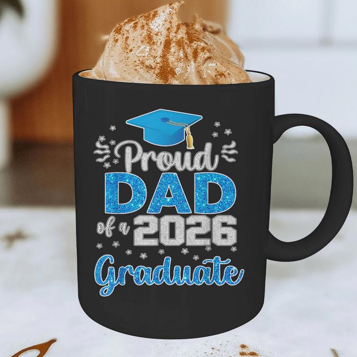 Proud Dad Of a Class Of 2026 Graduate Senior 2026 Graphic Print Coffee Mug