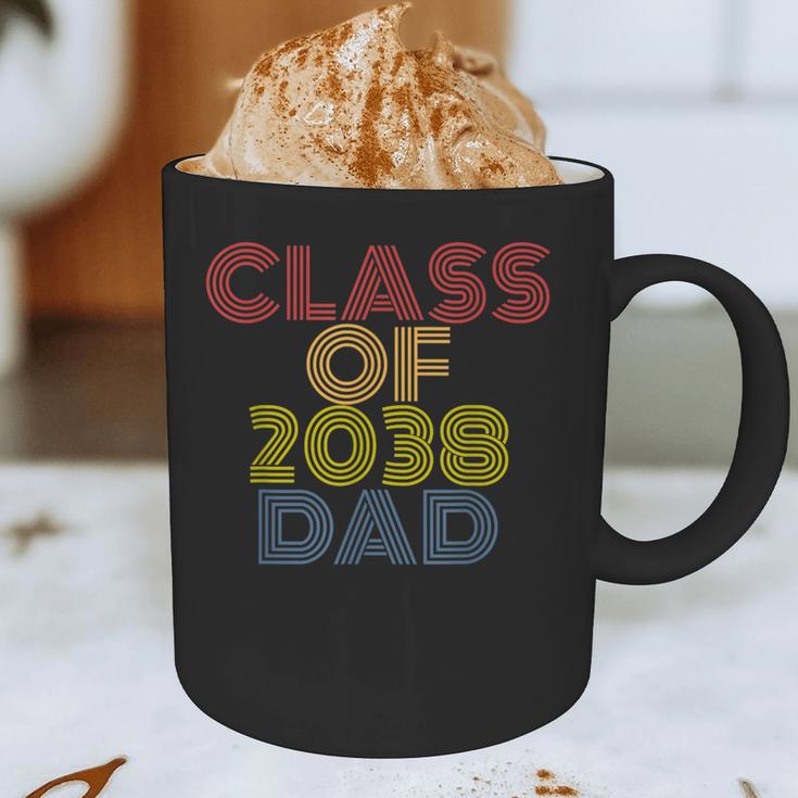 Proud Dad Of A Class Of 2038 Graduate Senior Graduation Graphic Print Coffee Mug