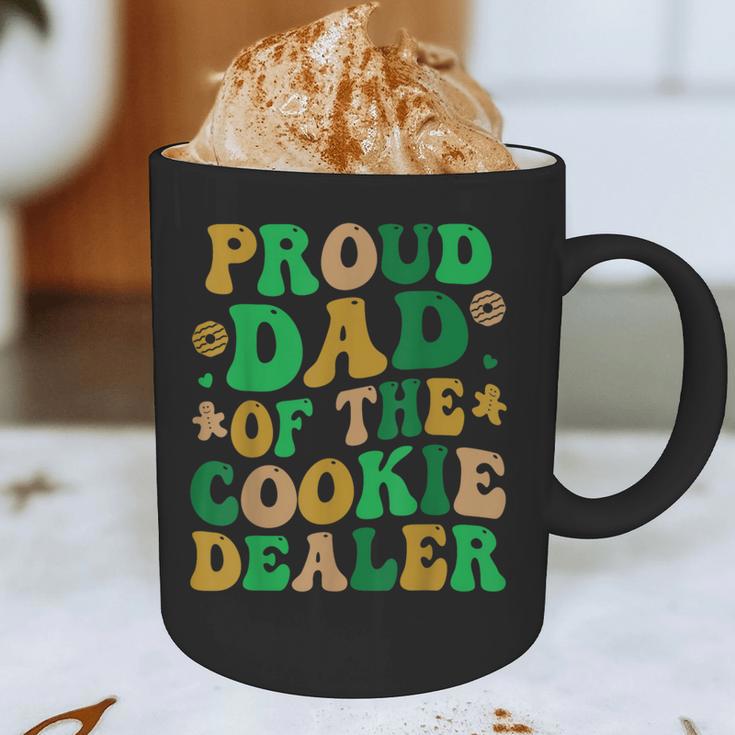 Proud Dad Of a Cookie Dealer Scout Troop Cookie Dealer Girls Graphic Print Coffee Mug