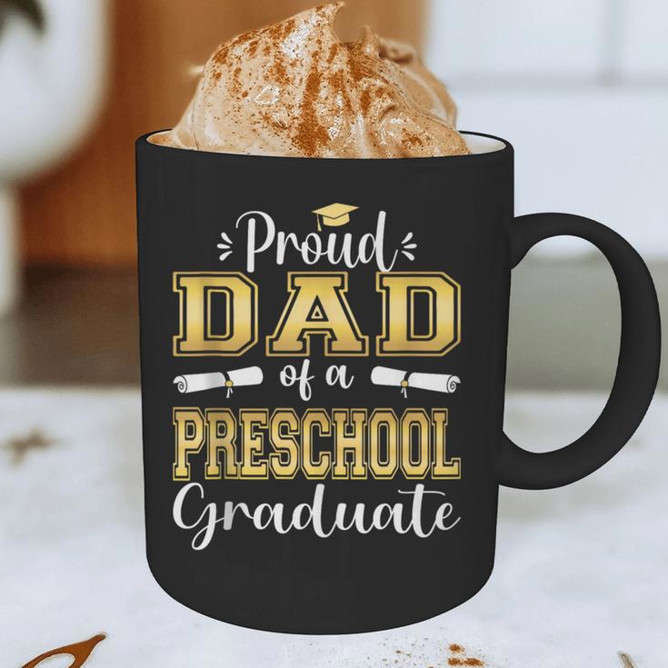 Proud Dad Of Pre School Graduate 2023 Graduation Dad Graphic Print Coffee Mug