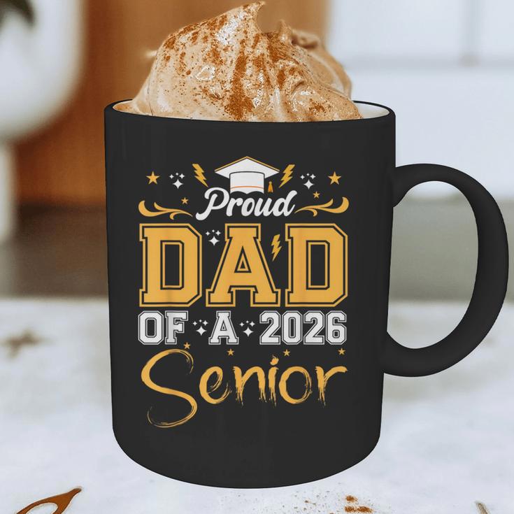 Proud Dad Of A Senior 2026 Class Of 2026 Graduate Graphic Print Coffee Mug