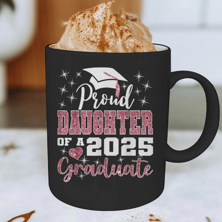Proud Daughter Of 2025 College Graduate Family Graduation Graphic Print Coffee Mug