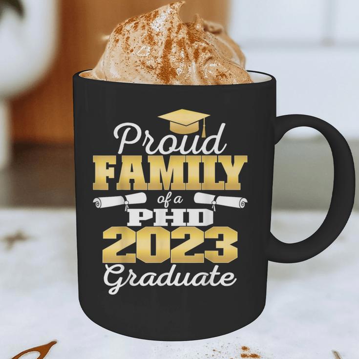 Proud Family Class Of 2023 PHD Graduate Doctorate Graduation Graphic Print Coffee Mug