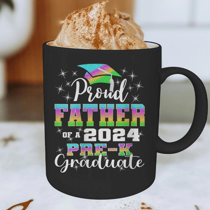 Proud Father Of PreK School Graduate 2024 Graduation Father Graphic Print Coffee Mug