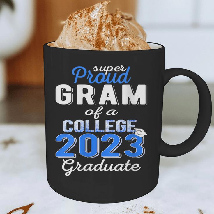Proud Gram Of 2023 College Graduate Family 23 Graduation Graphic Print Coffee Mug