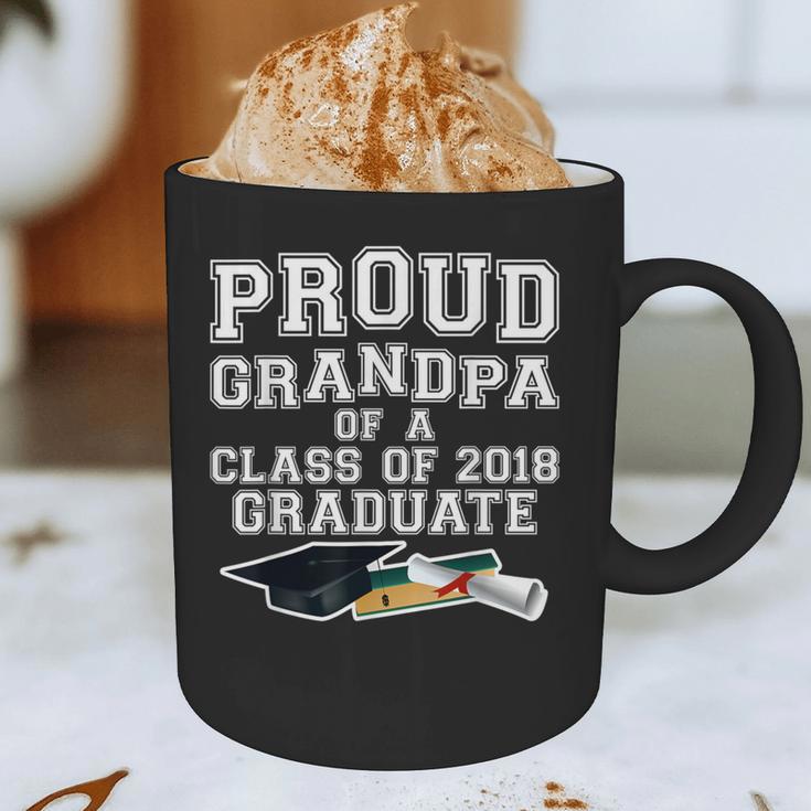 Proud Grandfather Graduation Grandpa Of Grad 2018 Shirt Graphic Print Coffee Mug