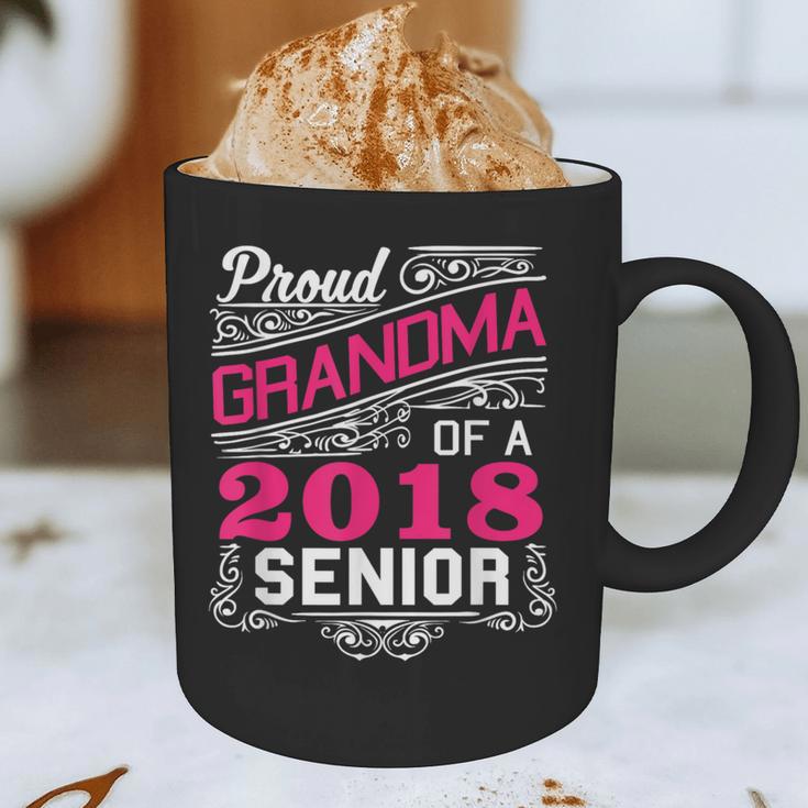 Proud Grandma Of a 2018 Senior Tshirt Graduation Graphic Print Coffee Mug