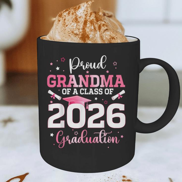 Proud Grandma Of A 2026 Senior Class Of 2026 Graduation Graphic Print Coffee Mug