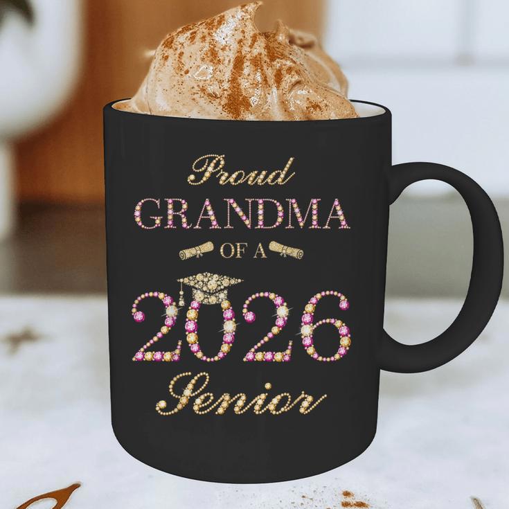 Proud Grandma Of A 2026 Senior Graduate Graduation Graphic Print Coffee Mug