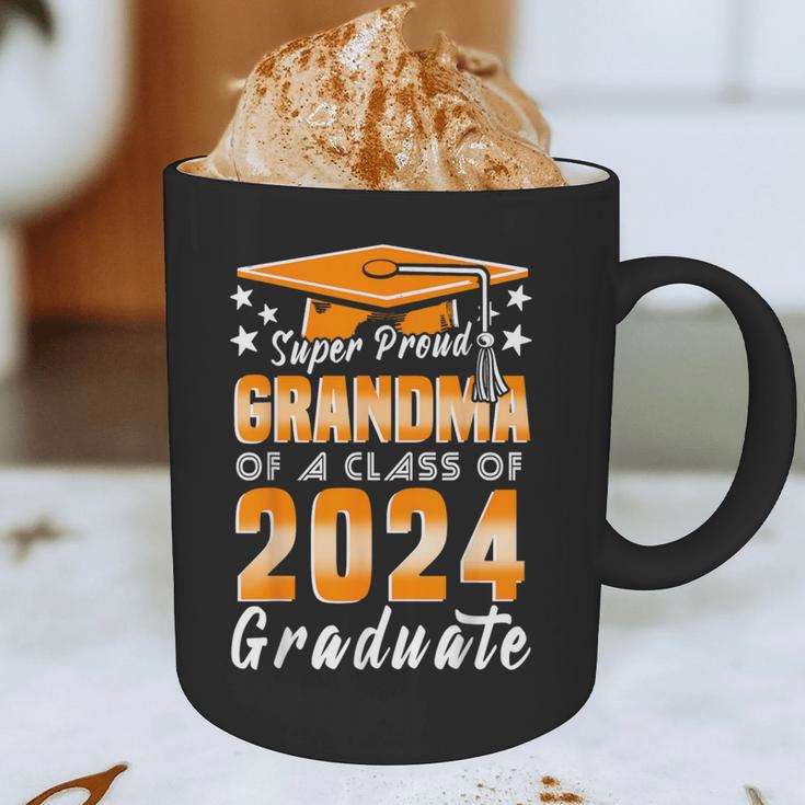 Proud Grandma Of A Class Of 2024 Matching Family Graduation Graphic Print Coffee Mug