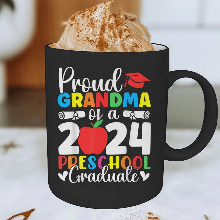 Proud Grandma Of Class Of 2024 Preschool Graduate Graduation Graphic Print Coffee Mug