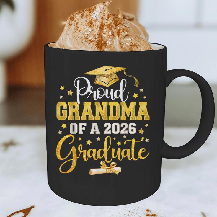 Proud Grandma Of A Class Of 2026 Graduate Senior Graduation Graphic Print Coffee Mug