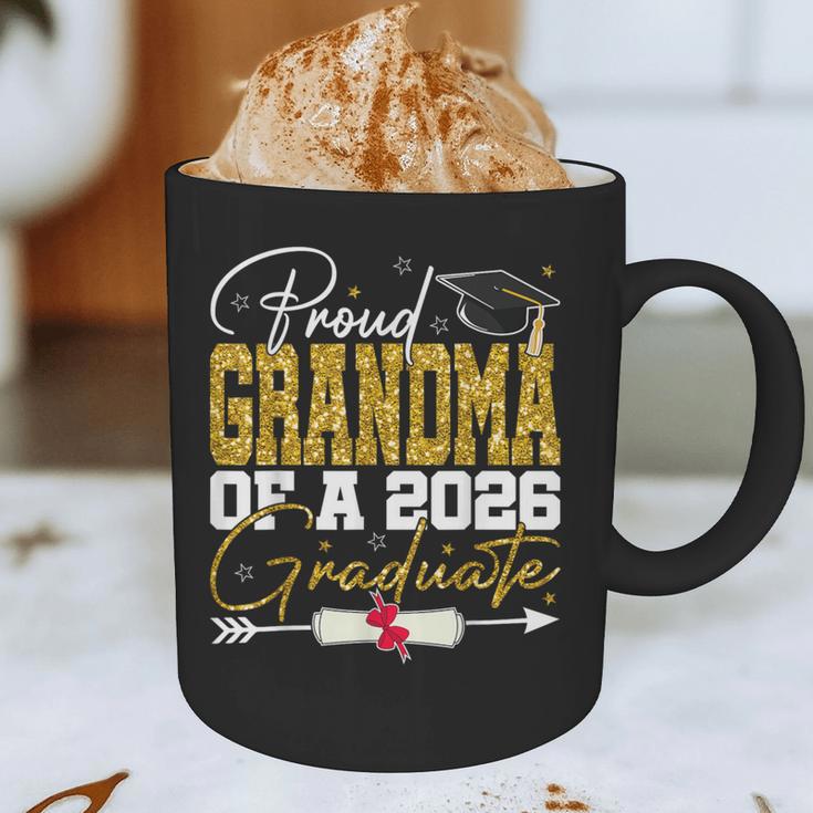 Proud Grandma Of Senior 2026 Graduate Family Graduation 2026 Graphic Print Coffee Mug