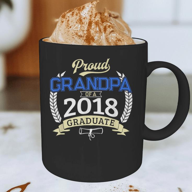 Proud Grandpa Of 2018 Senior Shirt Graduation Grad Graphic Print Coffee Mug