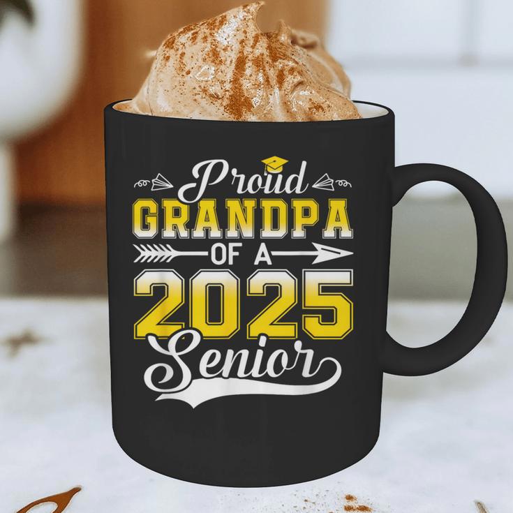 Proud Grandpa Of a 2025 Senior Graduate Graduation Graphic Print Coffee Mug