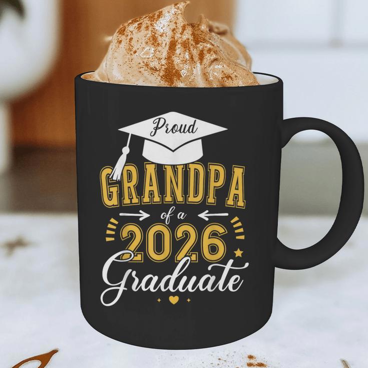 Proud Grandpa Of a Class Of 2026 Graduate For Graduation Graphic Print Coffee Mug