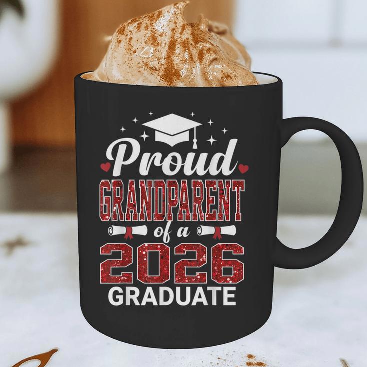 Proud Grandparent Of A 2026 Graduate Class Of Graduation Graphic Print Coffee Mug